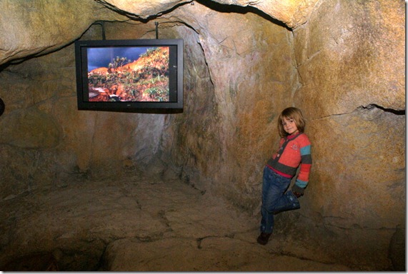 flat screen cave