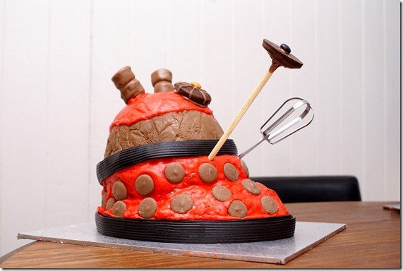 Dalek cake